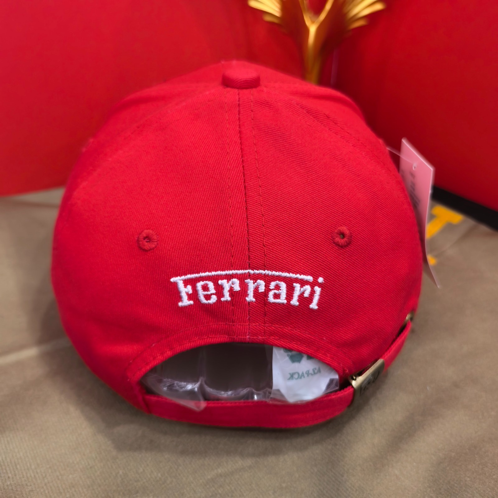 Ferrari Casual Baseball Cap Embroidered Shield Logo