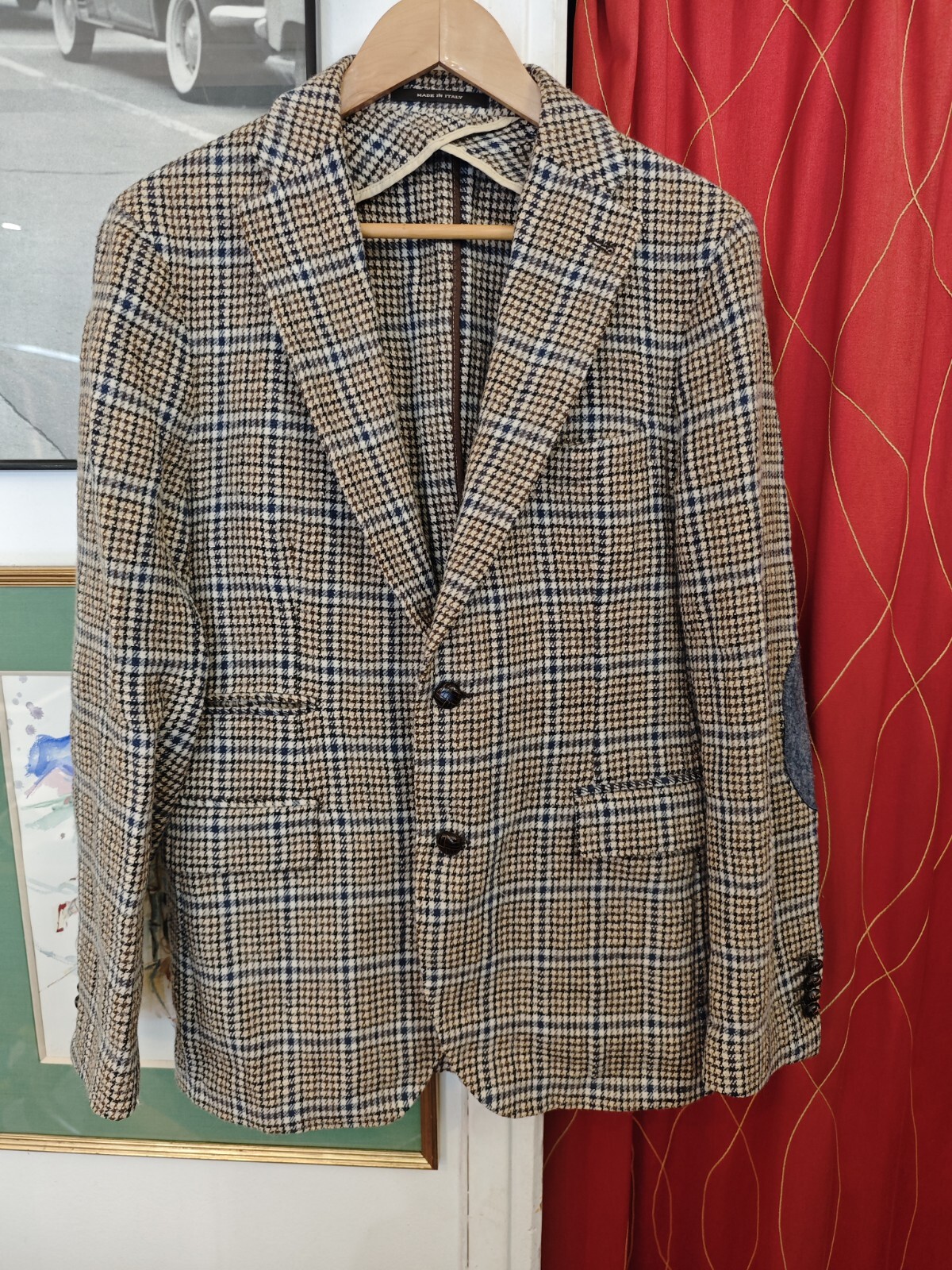 Italian Chic TAGLIATORE 700€ Men’s Blazer Jacket Size EU 50 ( M ) Made in Italy