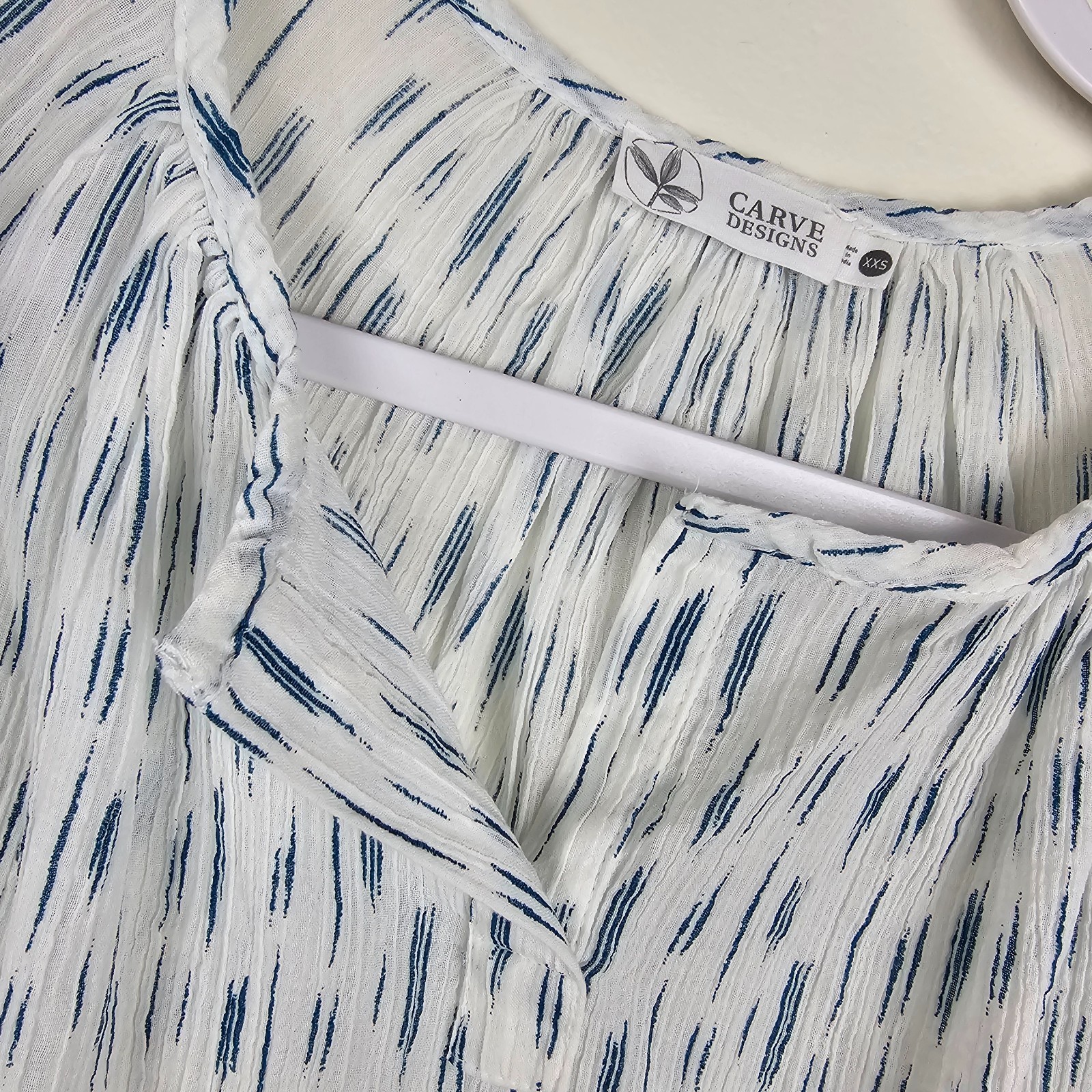 Carve Designs Woman’s Top 100% Organic Cotton Size XXS