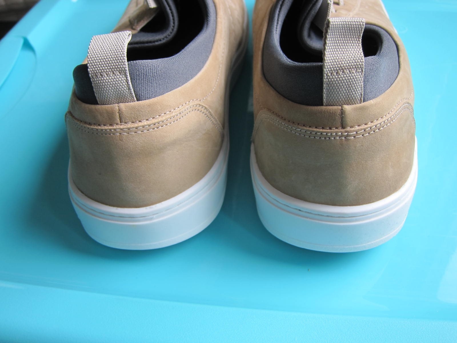 NEW without box Martin Dingman CAMERON NUBUCK Putty sneakers Mens 9; retail $275