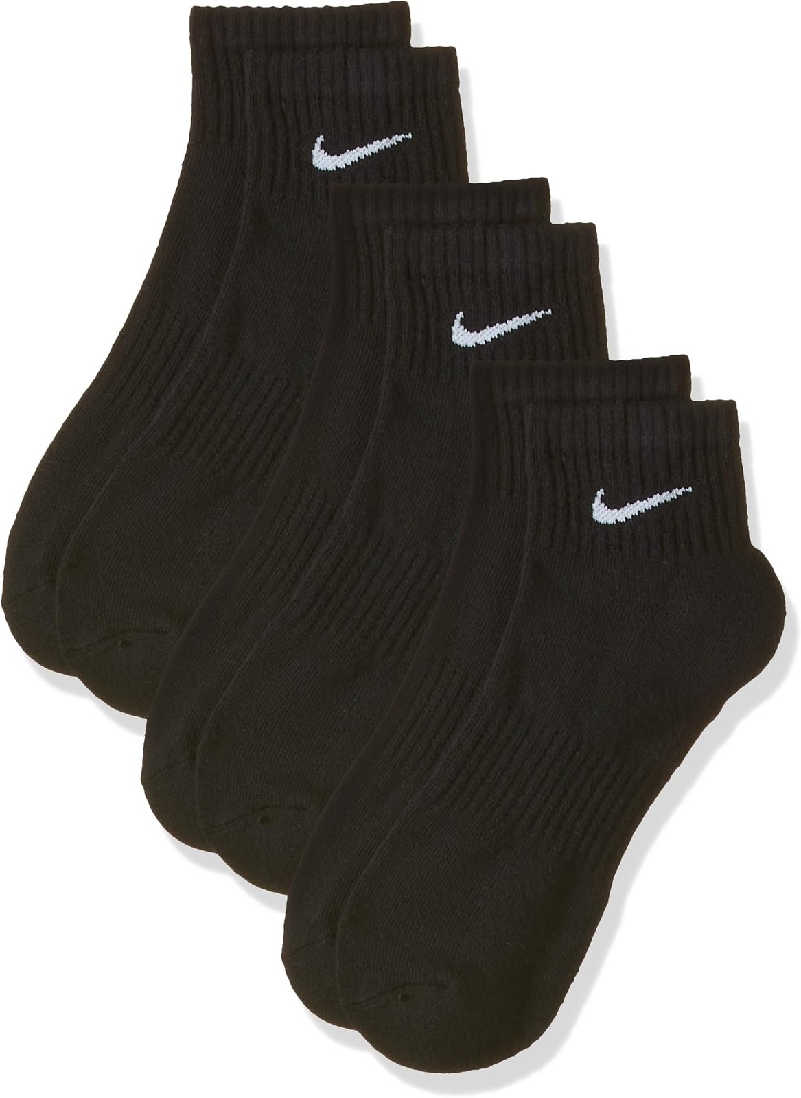 Nike Everyday Cushion Ankle Training Socks (3 Pair), Men’s & Women’s Ankle Socks