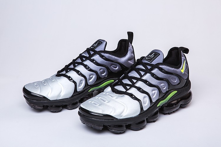 Gradual Silver Grey Nike Air Max Plus TN Mens Air Running Shoes US10🪩