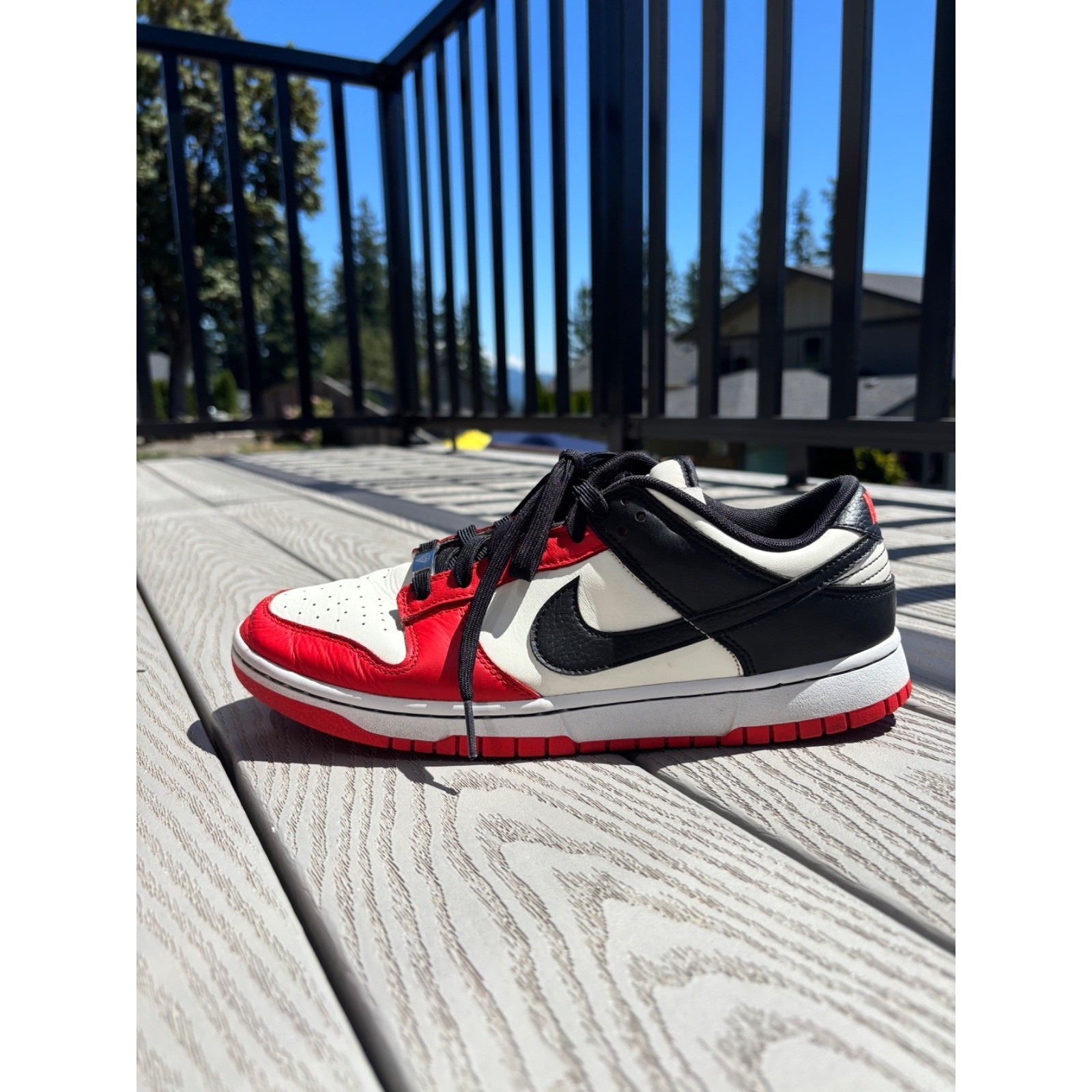 Nike Dunk Low Men’s Size 10 EMB NBA 75th Anniversary Chicago Sneakers