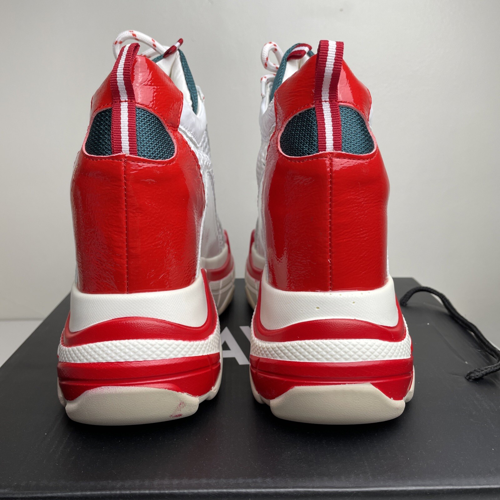 Anthony Wang Platform Sneakers CheriMoya Red SIZES 5.5-10