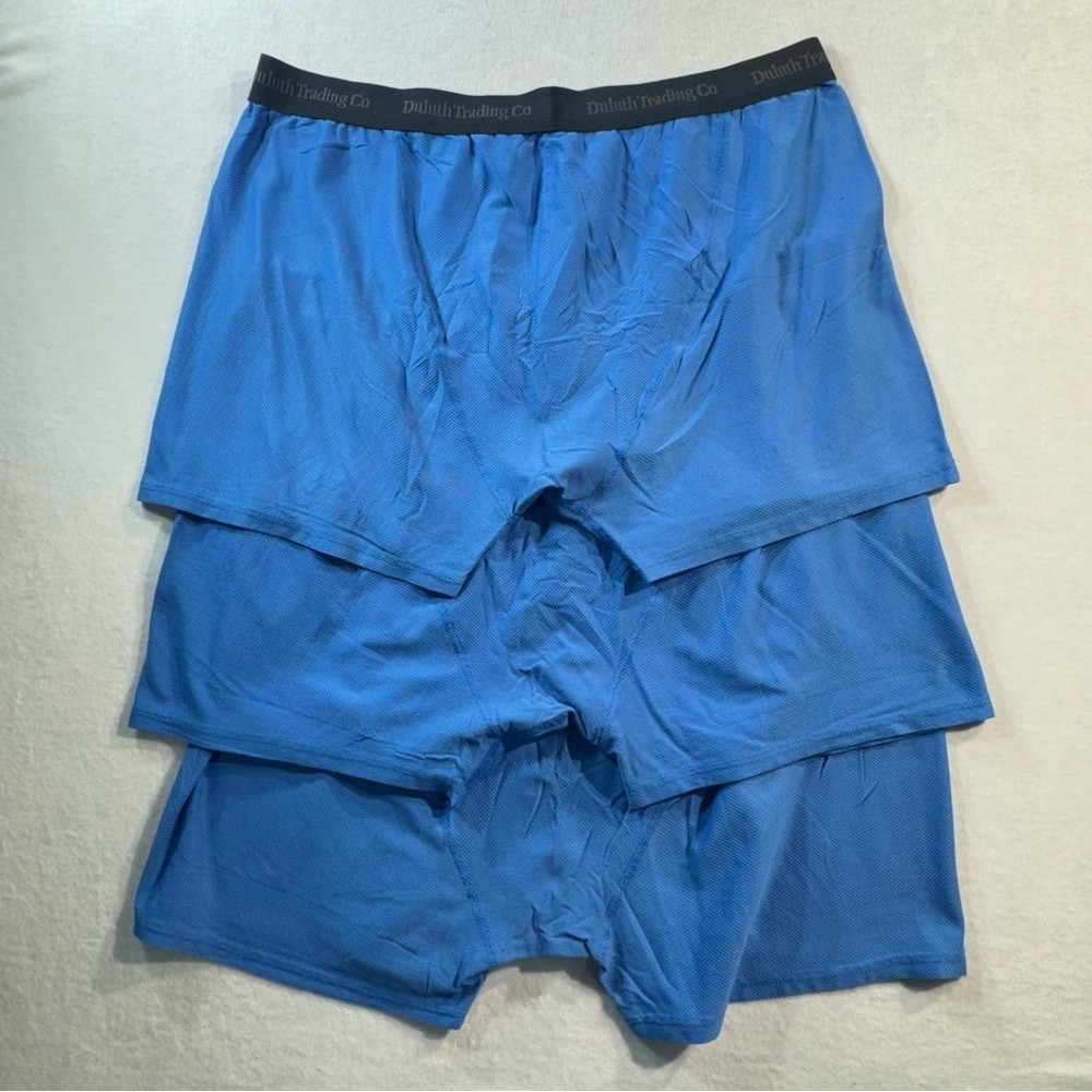 Duluth Trading Co. Buck Naked Boxer Brief, Blue, 3 Pack, Size XXL