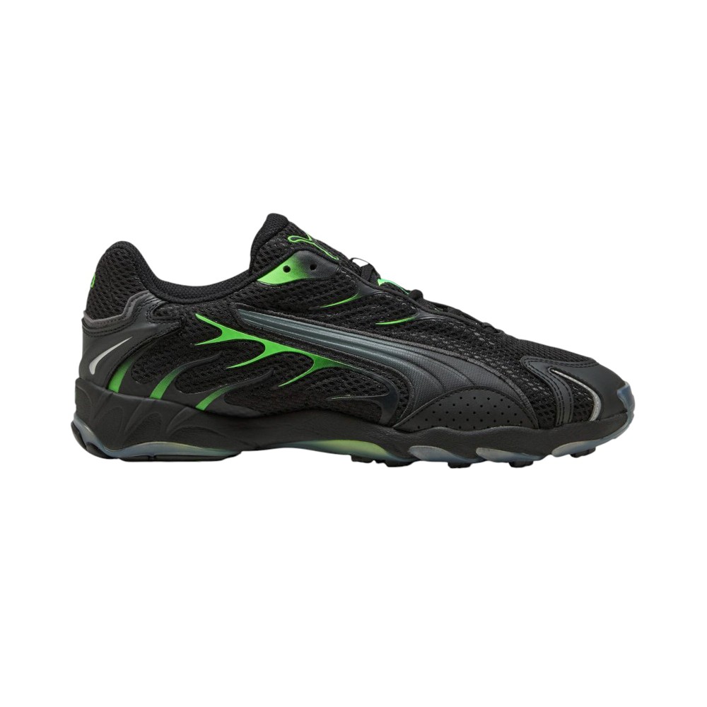 PUMA Inhale Lace Up Mens Black Sneakers Casual Shoes 40156001