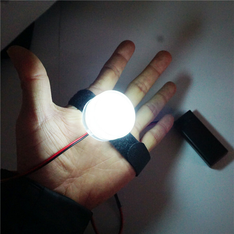 DIY Controlled LED Light FOR 1:1 Iron Man Glove Palm Light Led Lamp Cosplay Prop