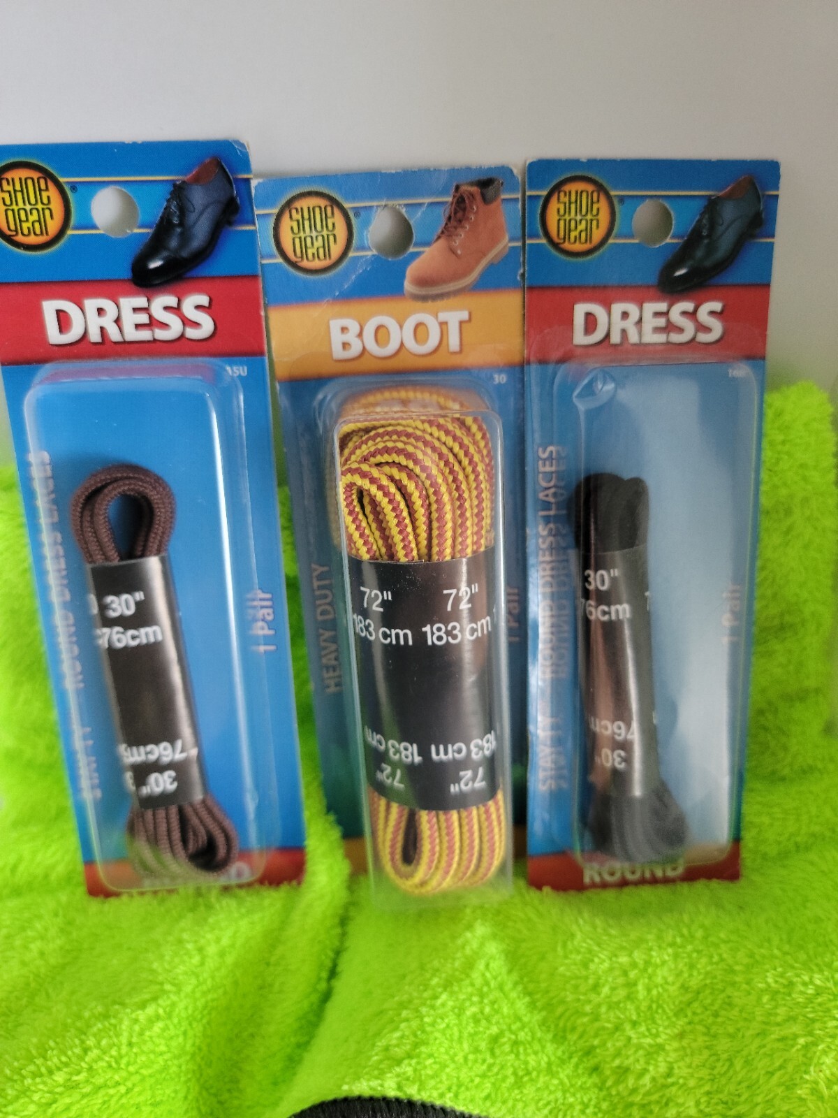 Dress and Boot Laces Work Shoe Laces Nylon Boot Laces 72″(183cm),+dress blk,br