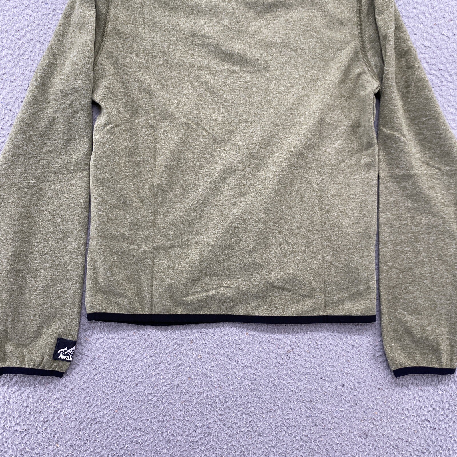 Avalanche Outdoor Supply Youth 1/4 Zip Fleece Jacket Pullover in Size M 10-12