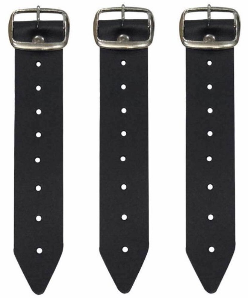 Kilt Strap and Buckle Extender 7 Inch – 1.25 Inch Wide x 3 Straps