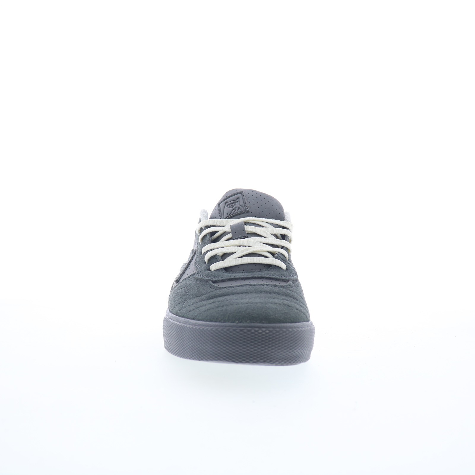 Lakai Cambridge Mens Gray Suede Lace Up Skate Inspired Sneakers Shoes