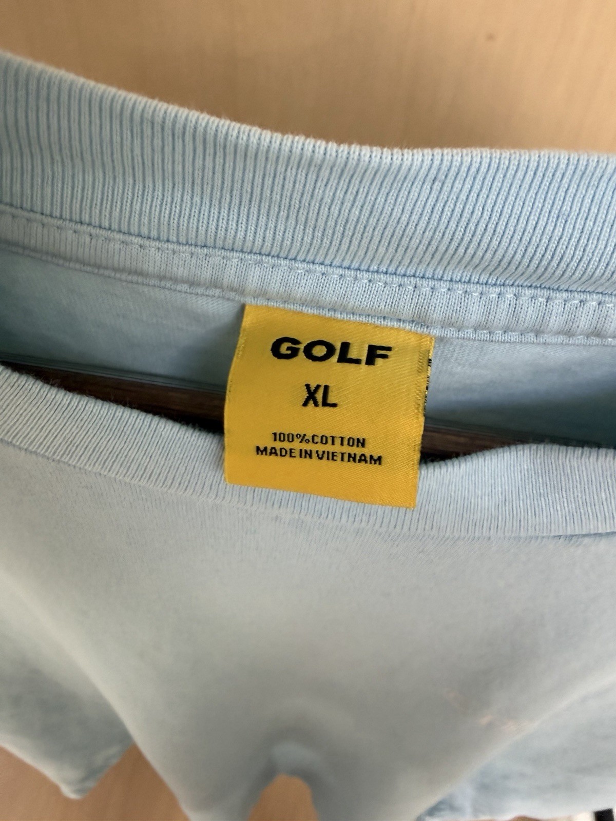 Men’s Golf Wang Save The Bees Shirt Size Xl Light Blue