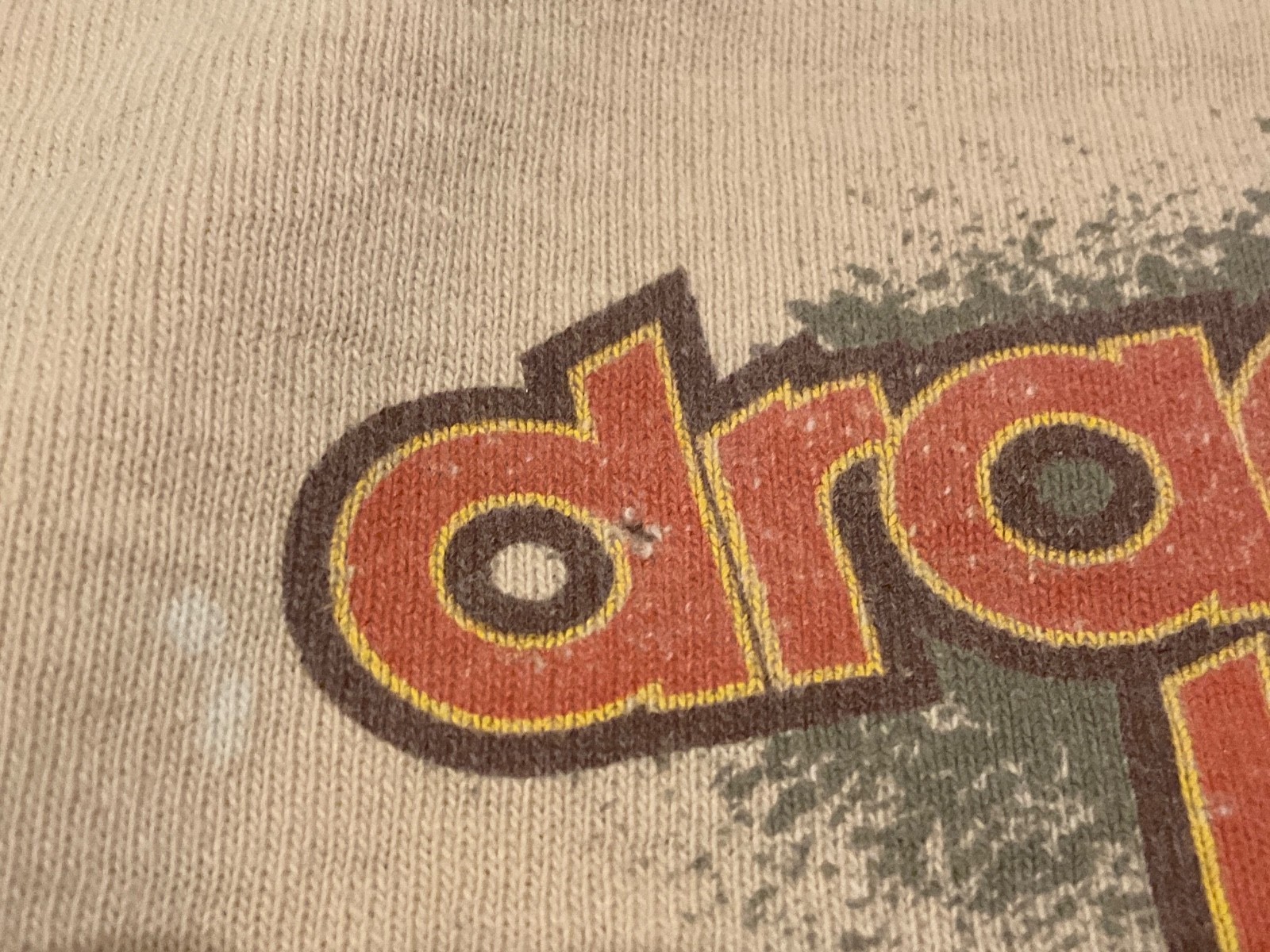 HEAVY WEAR: 2002 Dragon Ball Z Gotenks Goten Trunks DISTRESSED T-Shirt M Vintage