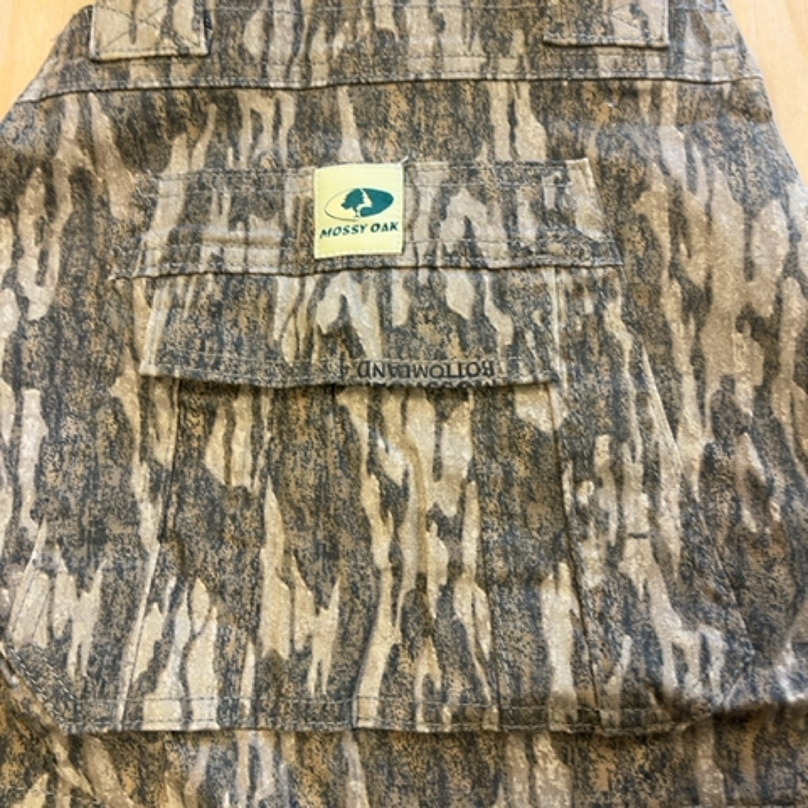 Mossy Oak Medium Camouflage Dungarees Polyester Spandex Blend