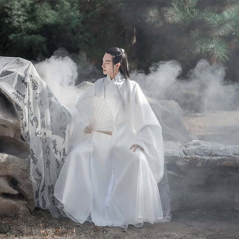 Hanfu Tradisional Cina Practice Costume Martial Arts Costume Performance Costume