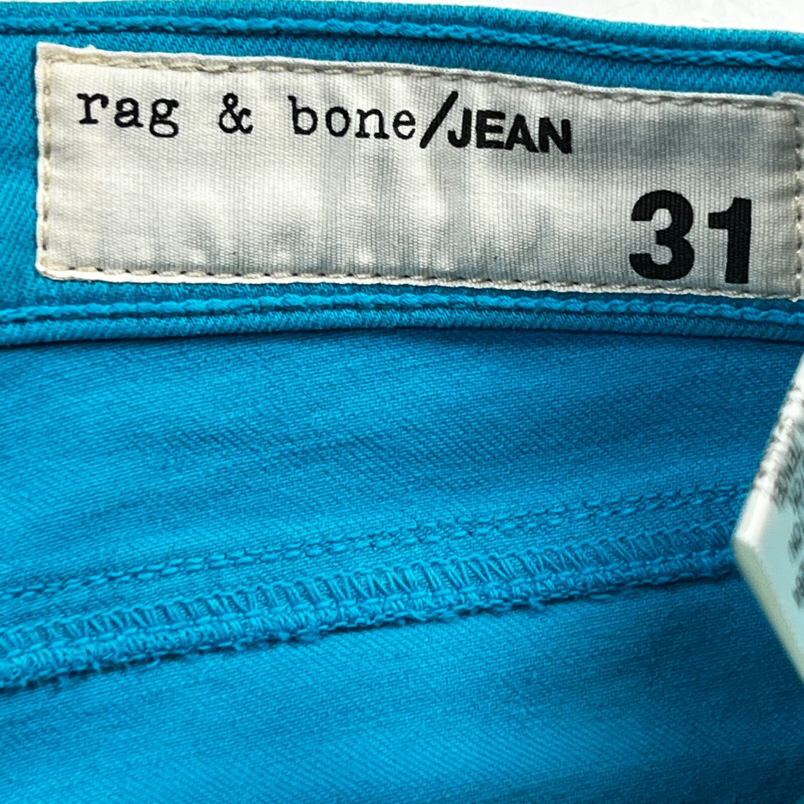 Rag & Bone Skinny Jeans Womens 31 NWT Bluebird Blue 29″ Inseam
