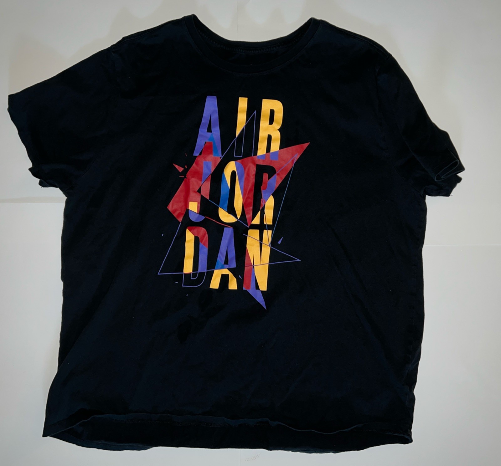 Air Jordan Color Triangle T-Shirt Basketball Print size XXXL 3x Brand