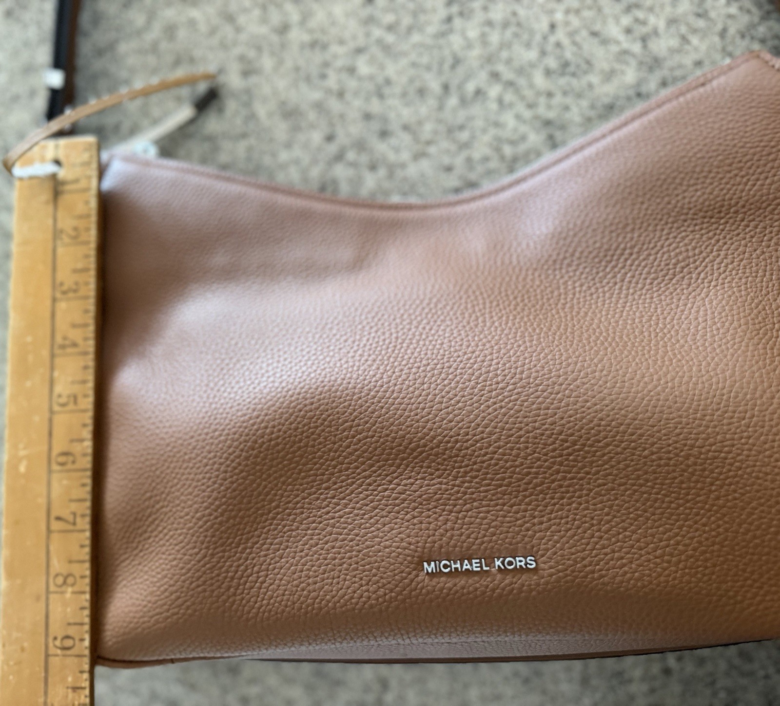 Michael Kors Medium Nolita Luggage Leather Shoulder Bag