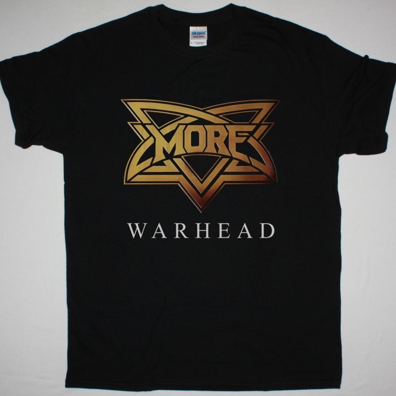 More Warhead 1981 Black T-Shirt NWOBHM Band Tee