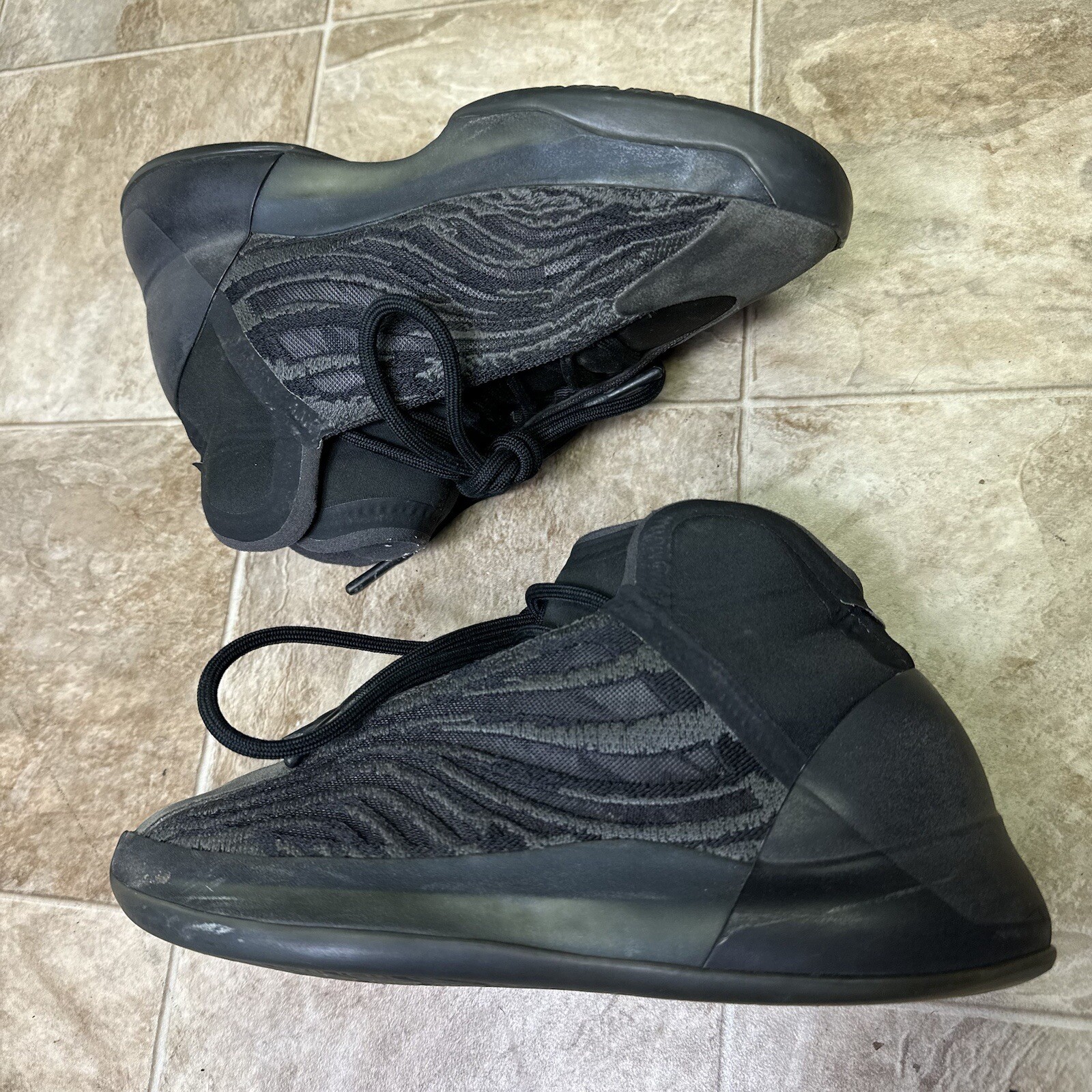 Adidas Yeezy QNTM Onyx YZY Black Quantum GX1317 Mens US 5.5 / 6.5W