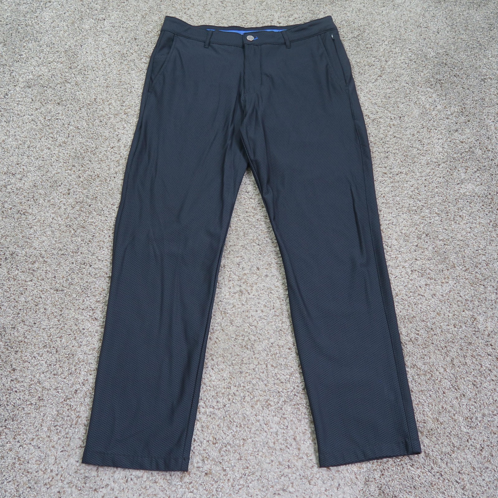 Twillory Pants Mens 33 Black Chino Tailored Technical Performance Stretch 33×30