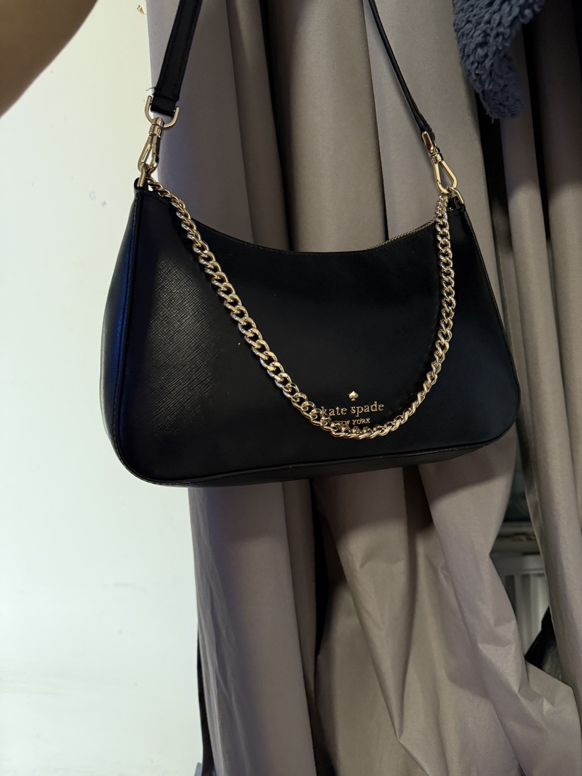Kate Spade Margot Shoulder Bag Crossbody – Black