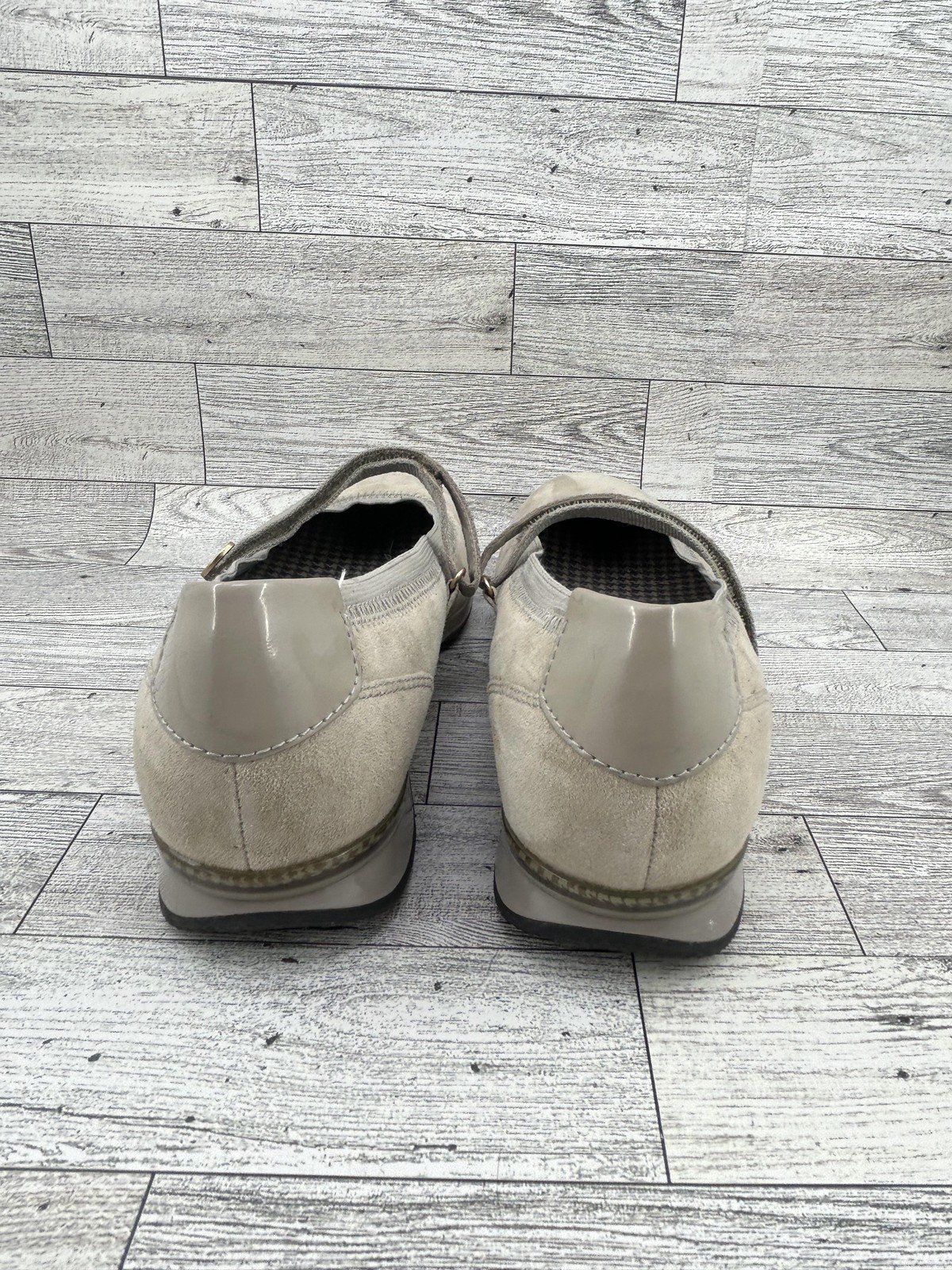 Aetrex Caroline Mary Jane Shoes Womens Size 7.5 Medium Leather Comfort Flats