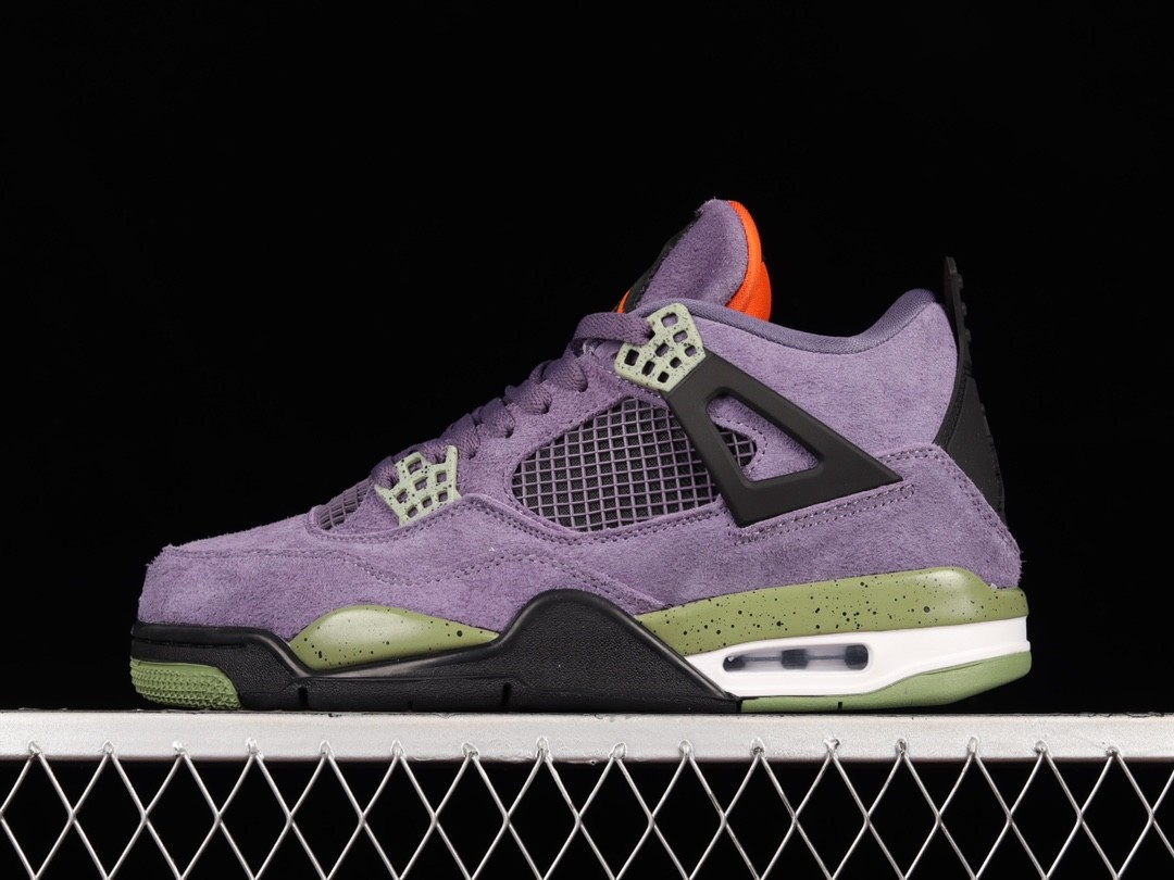 J*rdan4 AQ9129-500 New AJ4 Retro Canyon Purple Men’s Size 4-13
