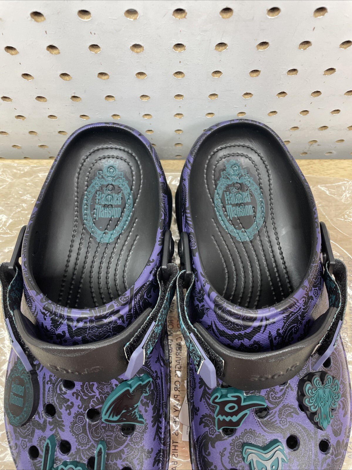 Disney Parks The Haunted Mansion Wallpaper Clogs by Crocs Adult Sizes