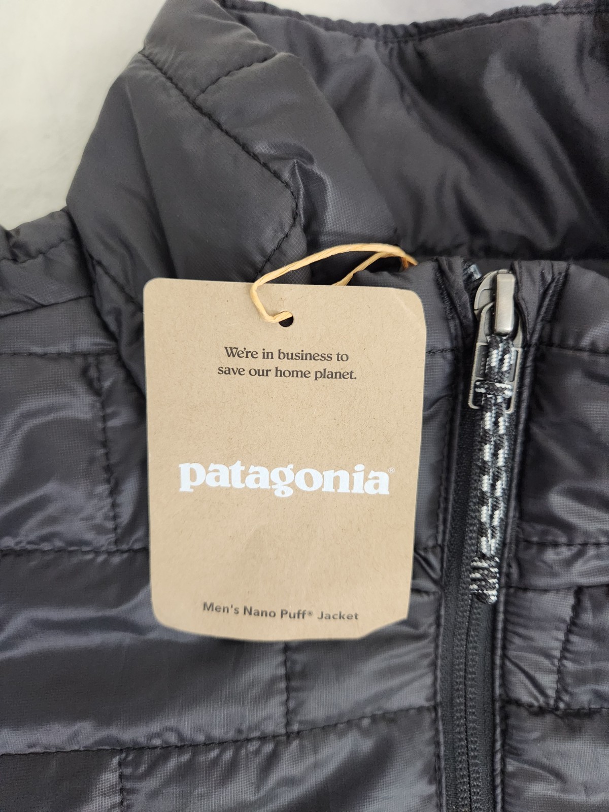Patagonia Nano Puff Jacket Men’s Size XL New With Tags Black