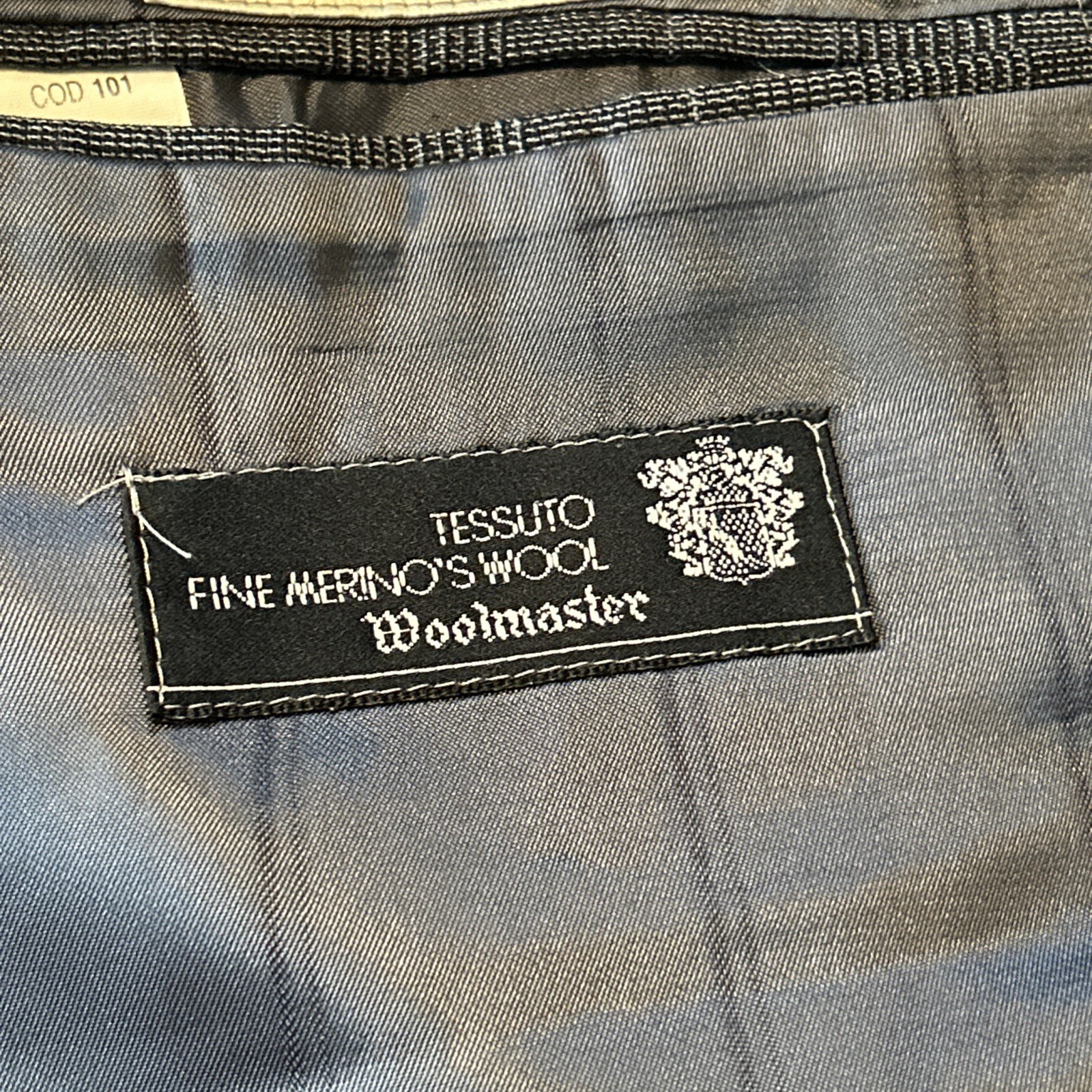 San Romeo Made In Italy Suit Gray Pattern Fine Merino Wool