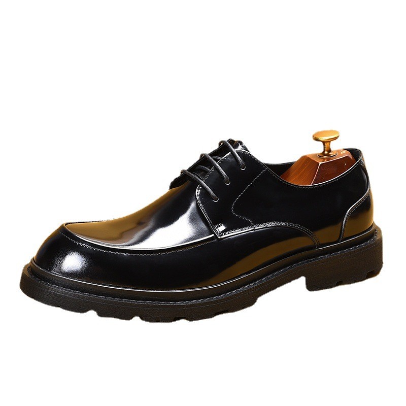 Men’s Business 100% Real Genuine Leather Dress Evening Business Shoes Handmade