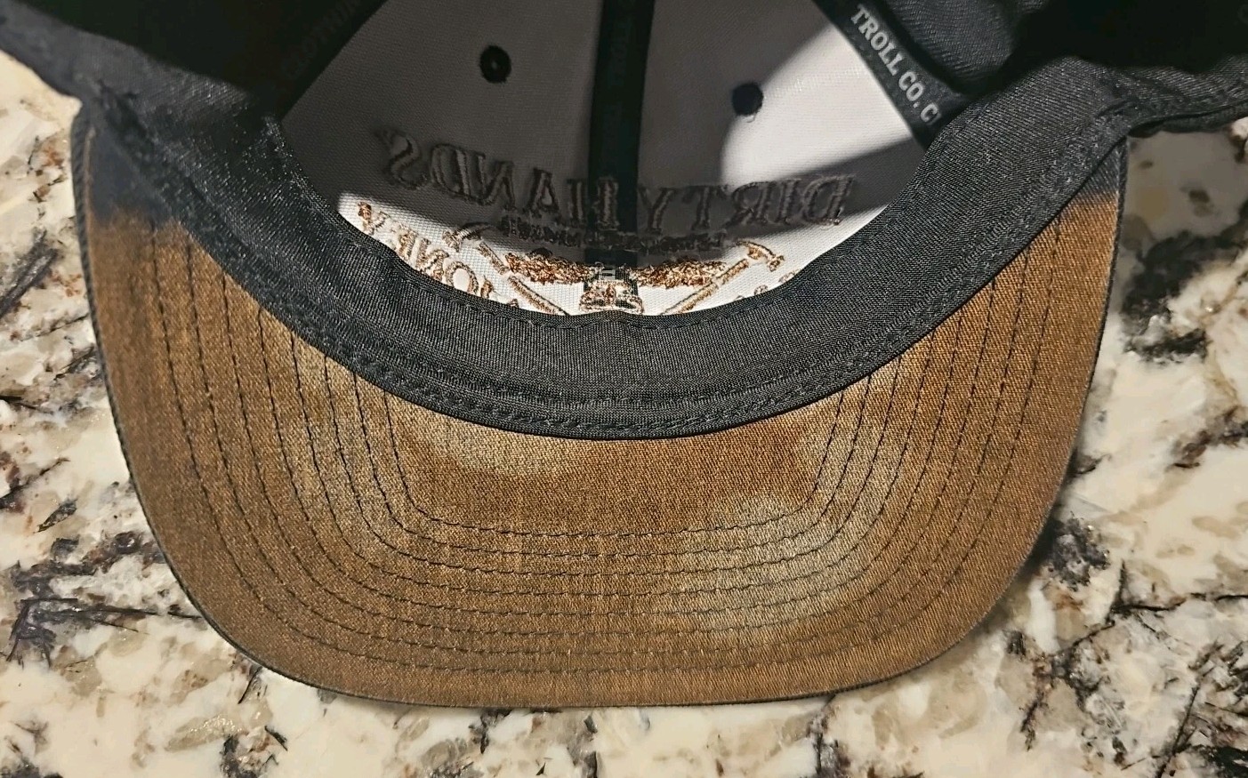 Dirty Hands Clean Money Catina Full Snapback Hat Cap Adjustable Troll Black