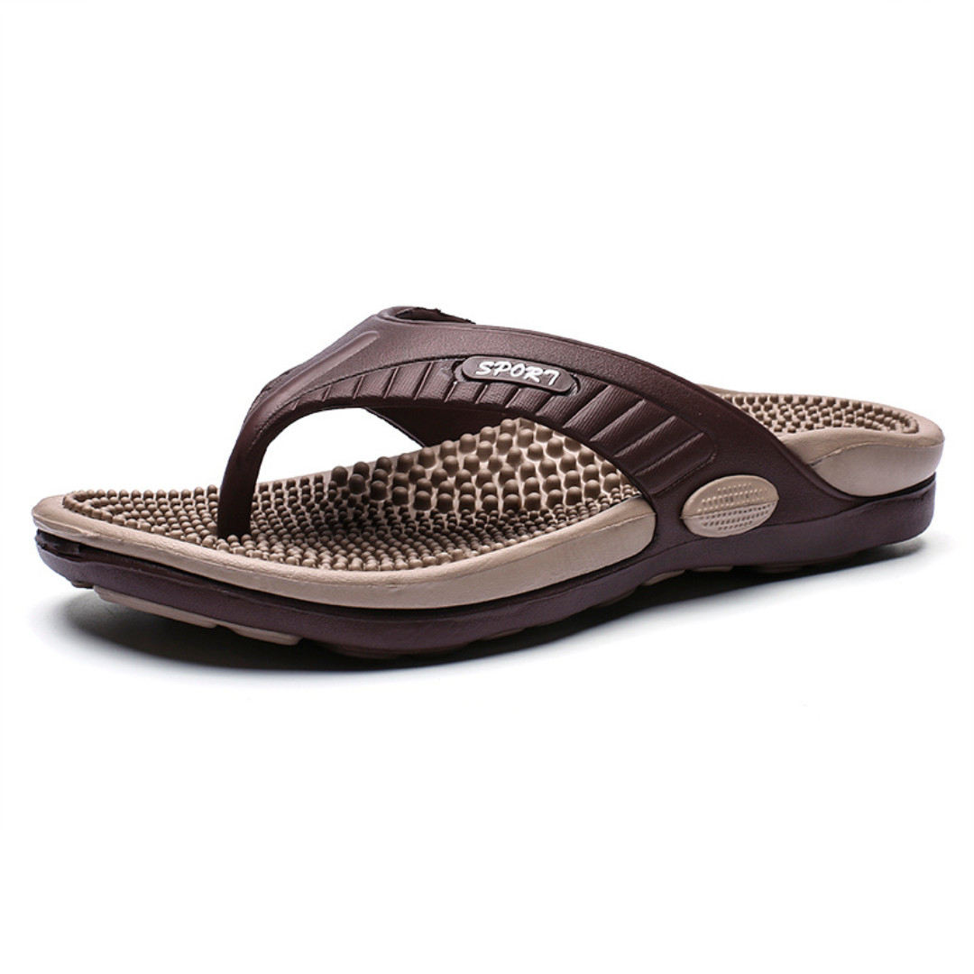 Massage Flip-flops Summer Men Slippers Beach Sandals Comfortable Men Casual Shoe