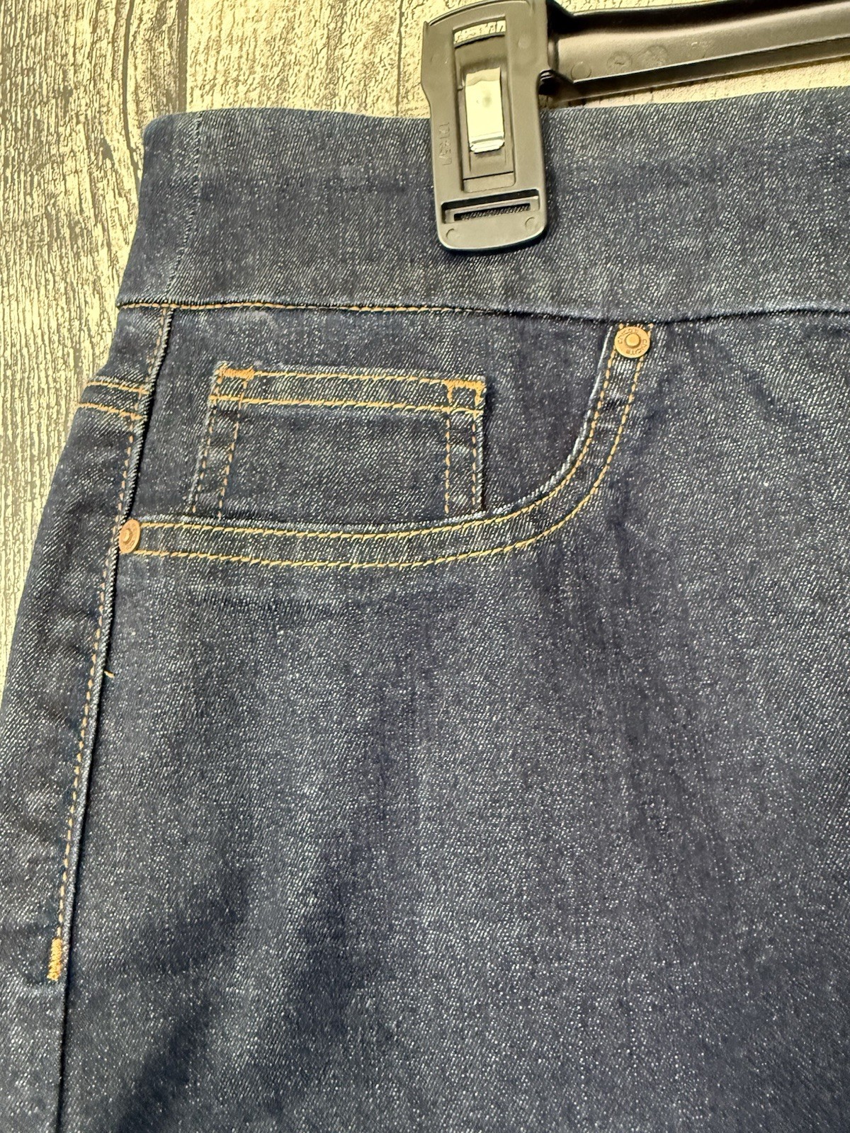 NWT Chico’s Blue Pull On Denim Skort Chico’s 3.5 US 18