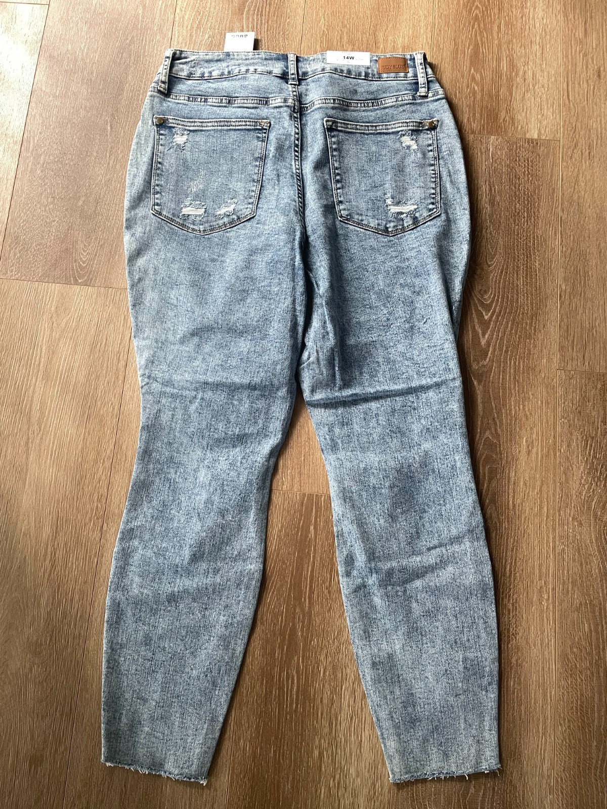 New PLUS Judy Blue Skinny Fit Light Blue Denim JB88266