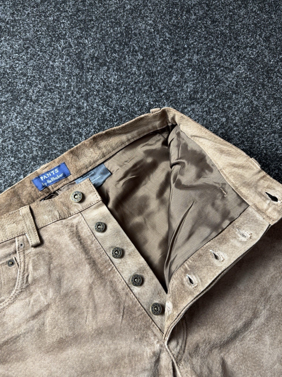 Vintage 00s Retro Western Cowboy Leather Chrome Style Pants Men’s W30 L32 Size