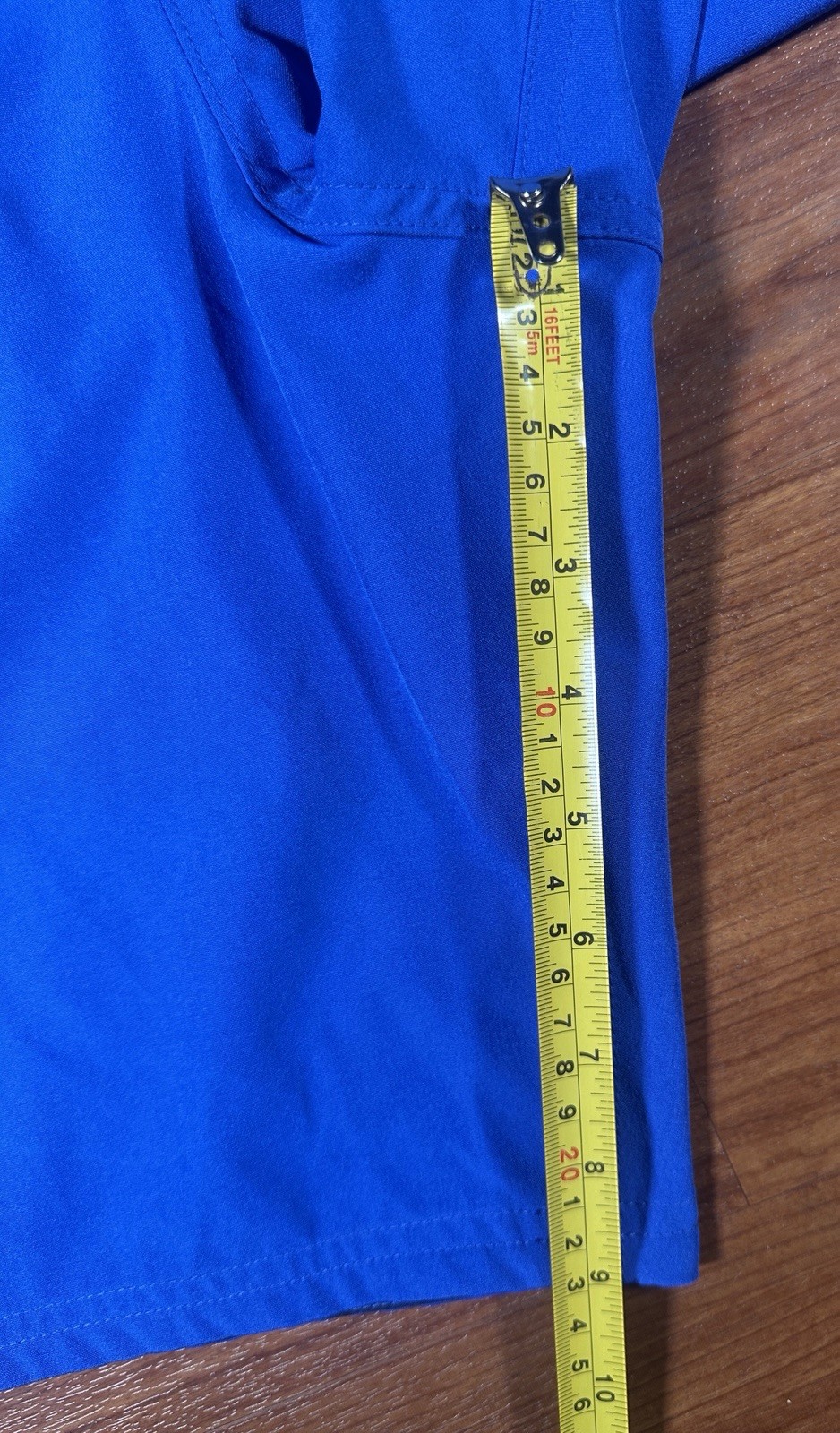 Nike Swim Men’s Core Solid Volley Shorts Blue Black Size XL Drawstring Trunks
