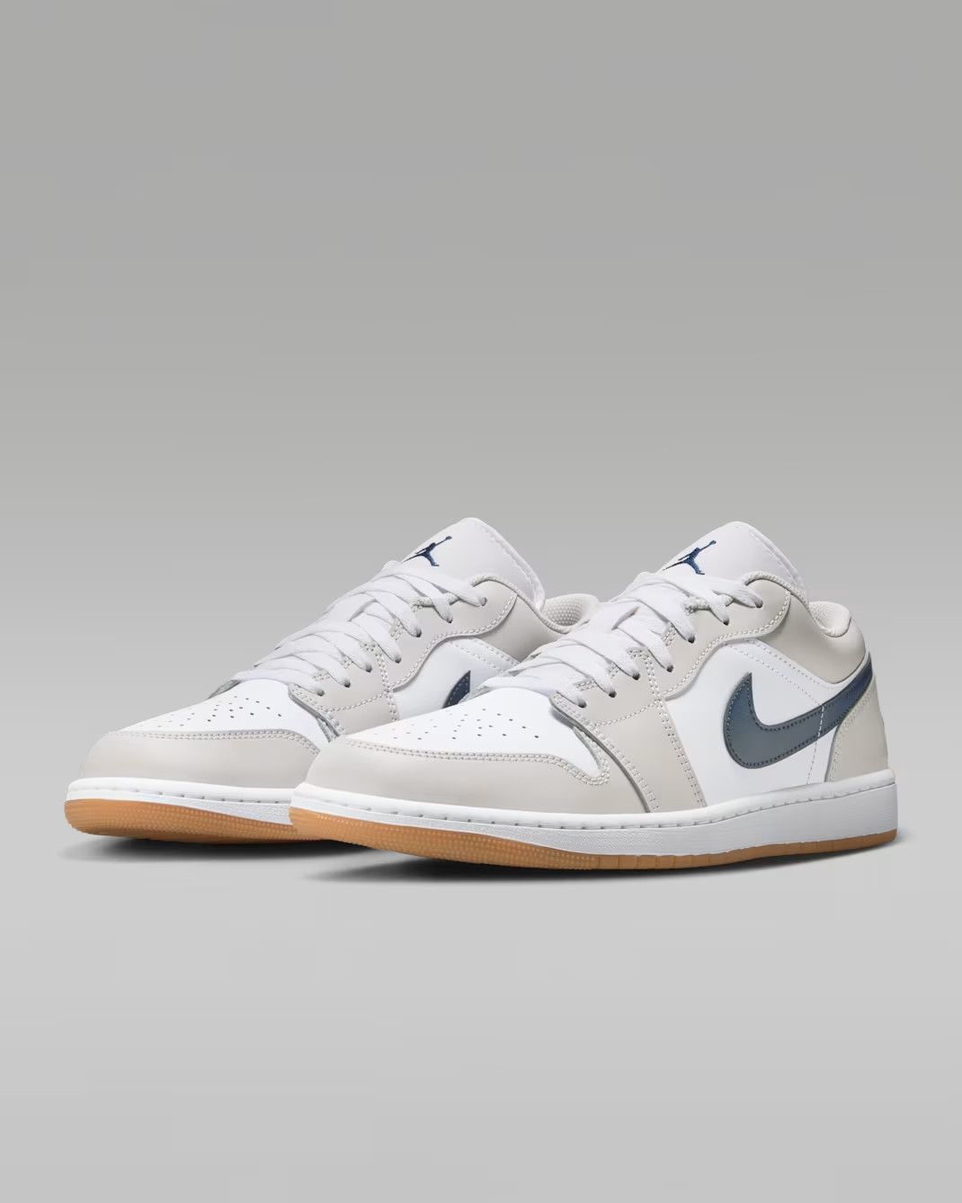 Jordan 1 Low Midnight Navy Neutral Grey Men’s – 553558-146