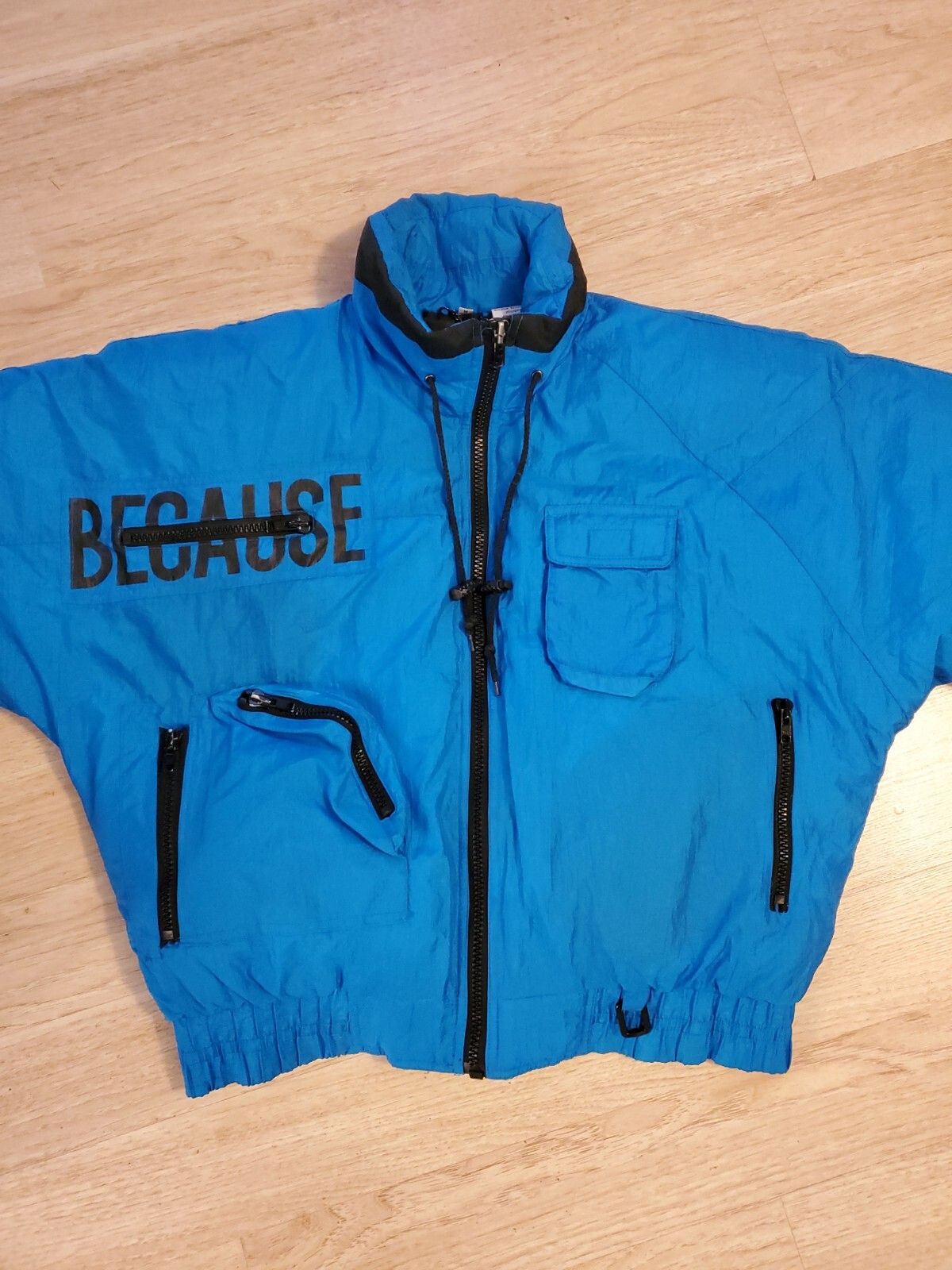 Adult M Jonathan Stone Glacier Shield Feather Down Puffer Ski Jacket Teal Vtg