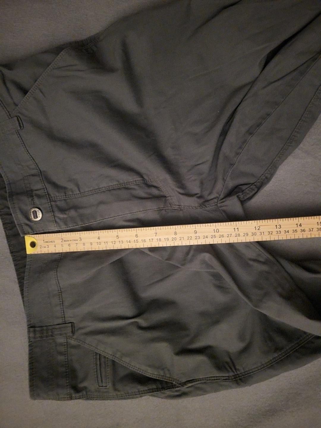 Kuhl Pants Mens 34×34 Gray Resistor Lite Chino Stretch Travel Outdoor Casual