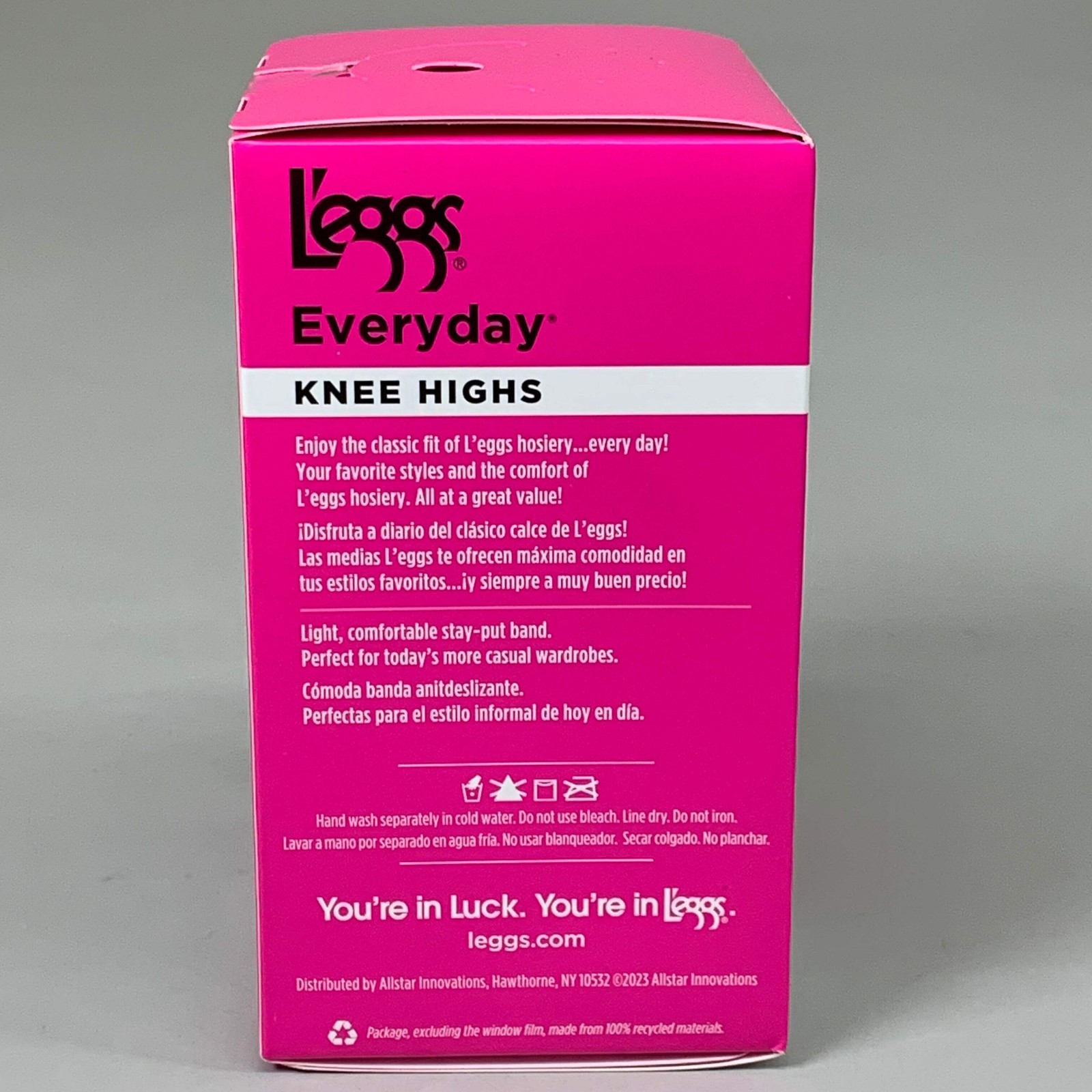 LEGGS Everyday One Size Nude Knee Highs (10 Pair)