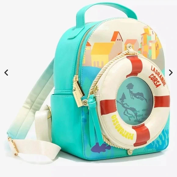 Danielle Nicole Disney Pixar Luca Porto Rosso Lifesaver Mini Backpack -Exclusive