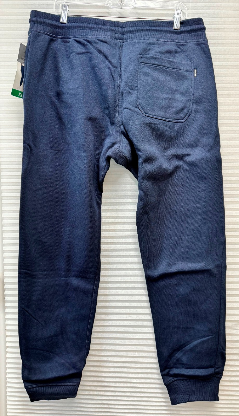 HURLEY Mens Tapered Cuff Joggers | 3 Pockets | Lightweight | NWT