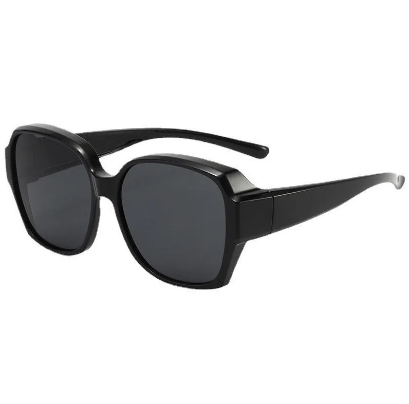 1pc Polarized Fit Over Sunglasses UV400 Foldable Eyewear Cover – NEW
