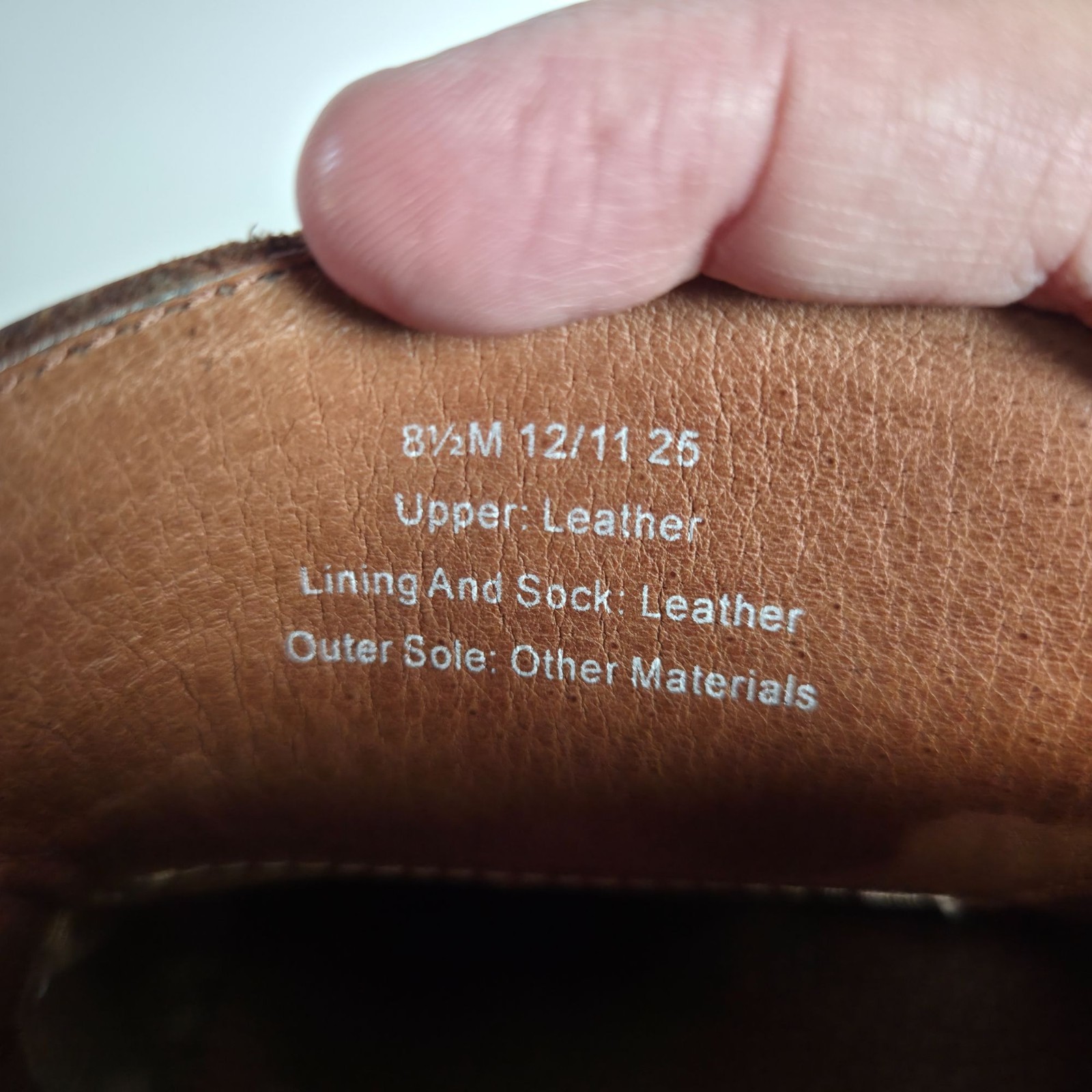 Banana Republic Brown Leather Loafers Mens 8.5M Advanced Comfort Technology