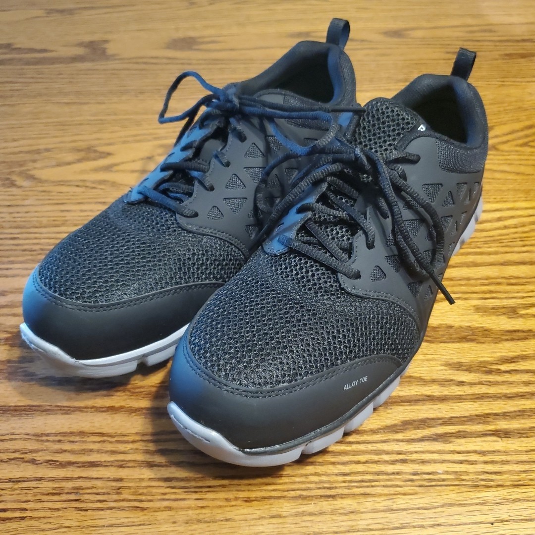 Reebok FuelFoam Alloy Toe ASTM F2413-18 Men’s Safety Work Shoes Size 13 M Black