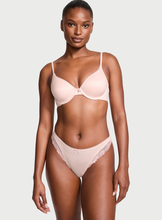 Body by Victoria Lightly Lined Full-Coverage Bra Purest Pink