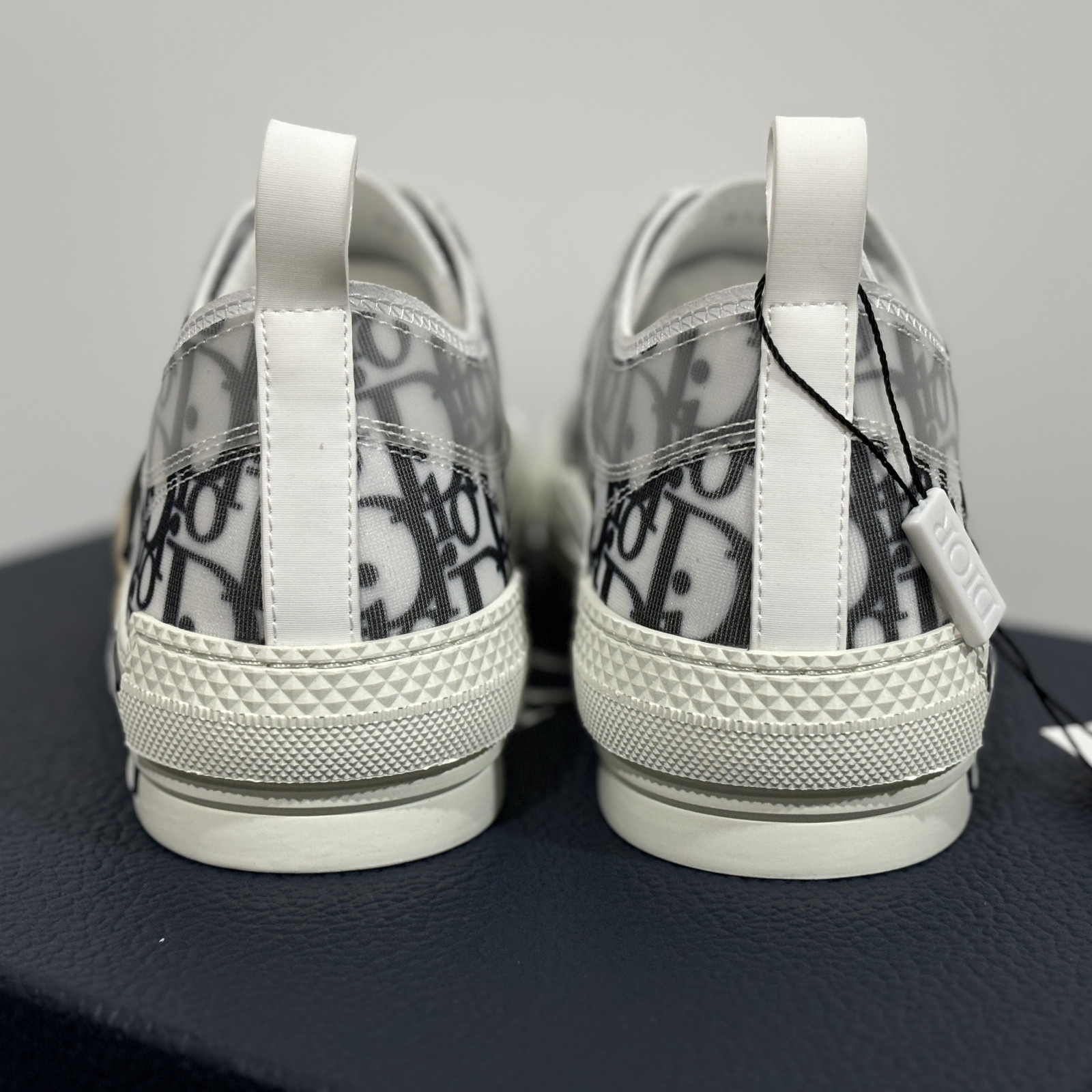 Men’s Dior B23 Low Top Transparent Oblique Monogram Designer Casual Sneakers