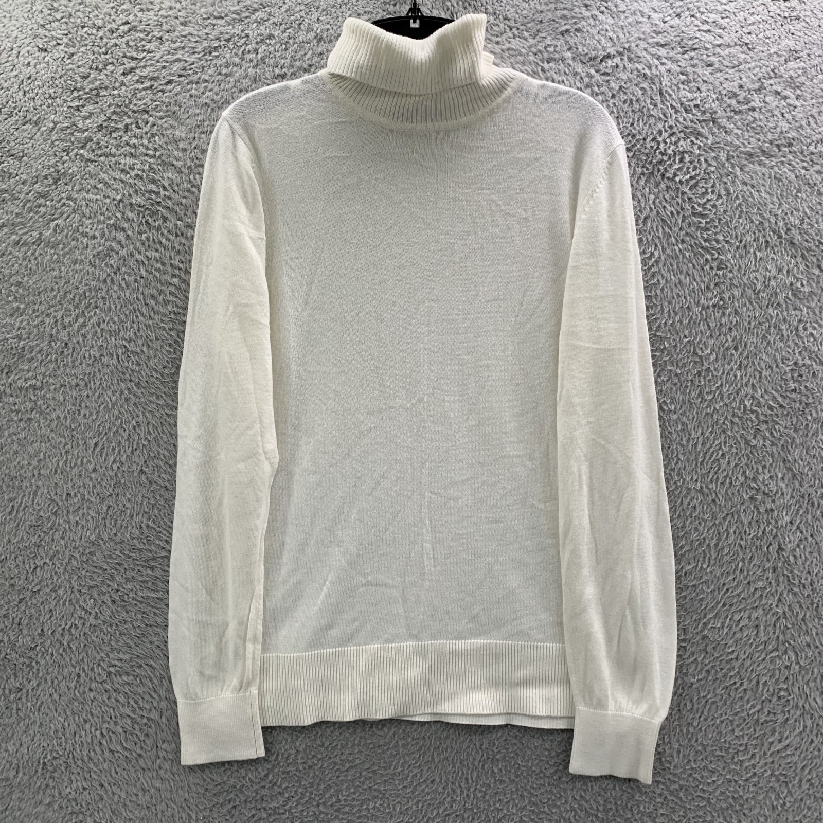 Jeanne Pierre Sweater Womens Large Top Cashmere White